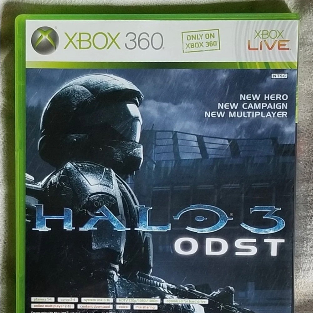 XBOX 360 HALO 3 ODST